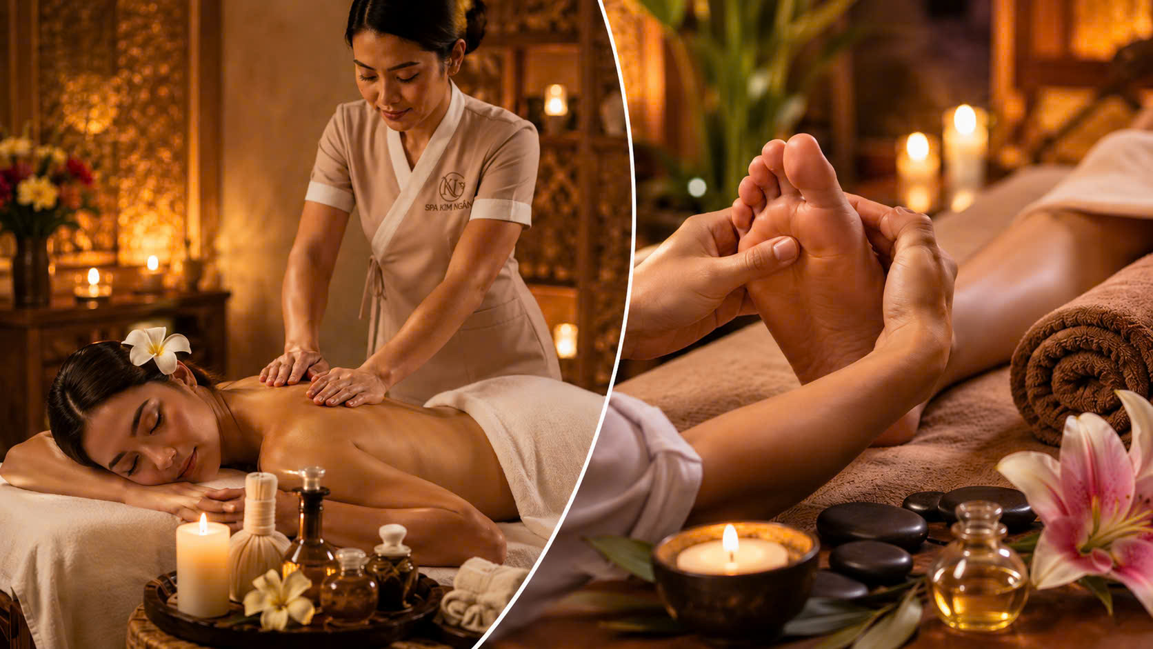 Massage body & foot 120'