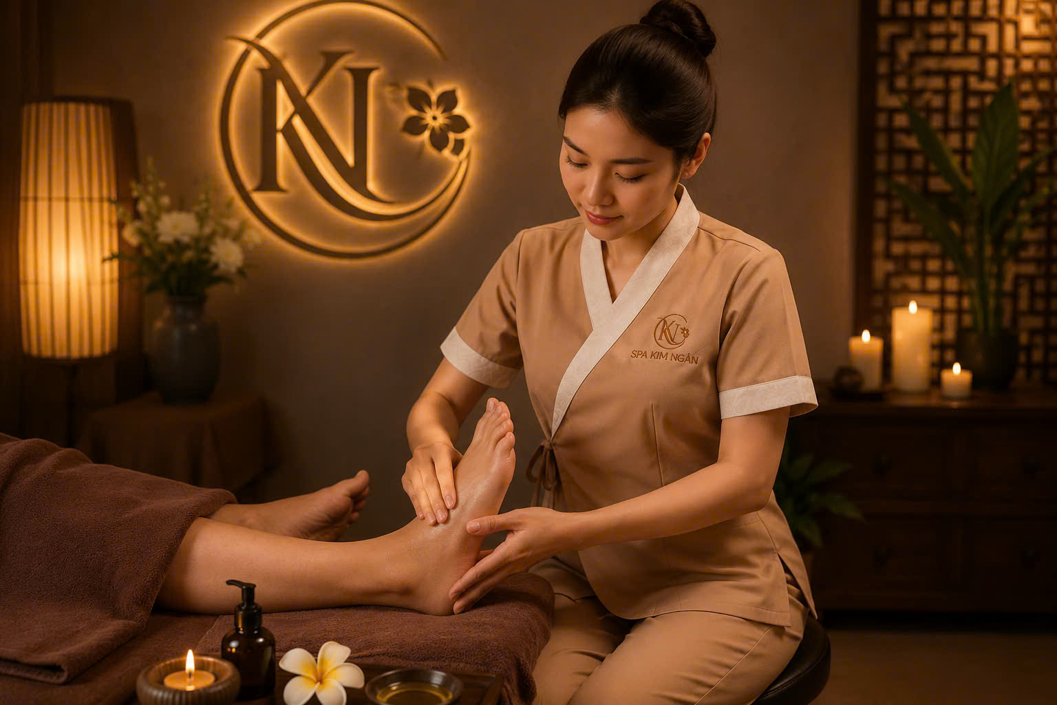 Massage foot 30'